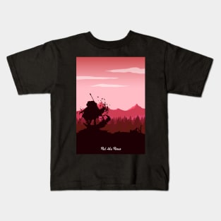 Red Like Roses Kids T-Shirt